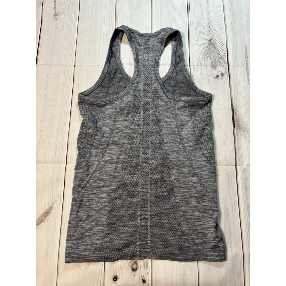 Women's Lululemon Grey Swiftly Tech Tank Top Racerback Size 4